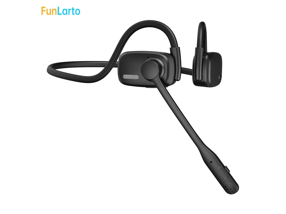 Fones de Ouvido Sem Fio MDUG com Microfone, Bluetooth 5.4, Cancelamento de Ruído e Silenciar microfone