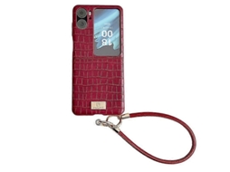 Capa De Tpu Com Textura De Crocodilo E Alça