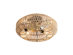 Ventilador de Teto Industrial 20 Polegadas com Controle Remoto, Motor Dc Reversível