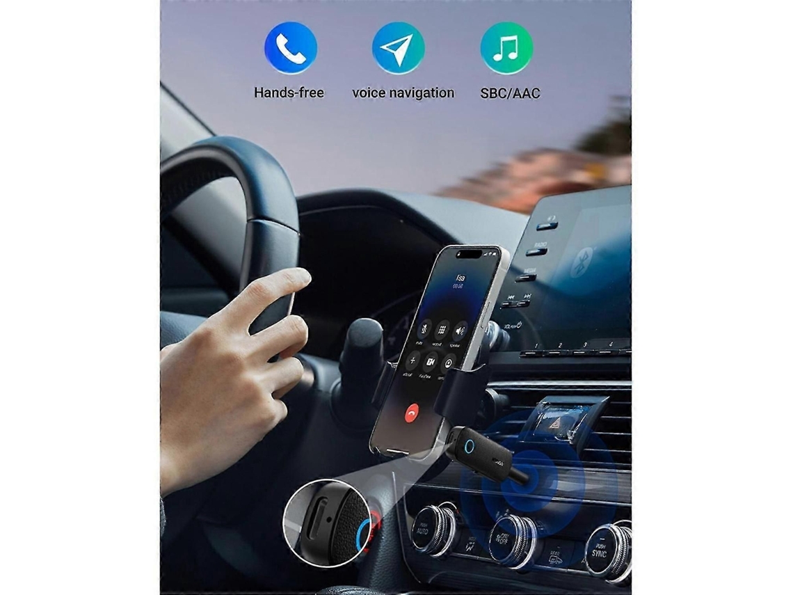 Adaptador Bluetooth 2 Em 1 Ugreen: Transmissor E Receptor Bluetooth Aux 5.0 Sem Fio Com Entrada De 3,5 Mm Para Estéreo.