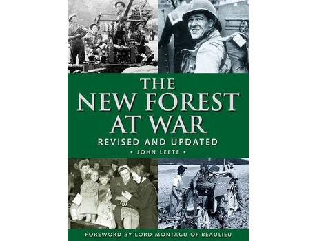 Livro The New Forest at War de John Leete (Inglês)