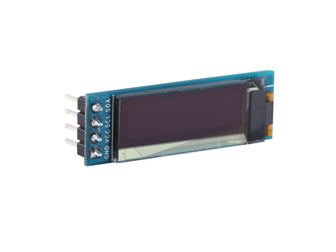 Display OLED 0.91 polegada 128x32 branco comunicação I2C