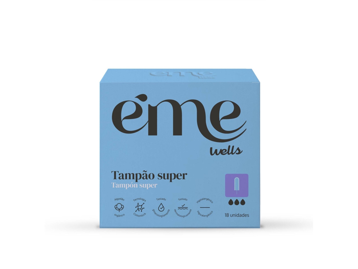 Tampões Menstruais Fluxo Intenso Éme