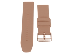 Pulseira De Silicone Macia Com Sistema De Liberação Rápida Para Smartwatch Gtr 4 (marrom)