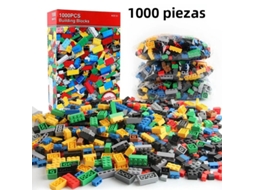 Conjunto de Blocos de Montar Criativo Diy Série Cidade Clássica MDUG (1000 Peças)