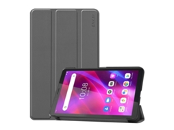 Capa Protetora Halinuia Para Lenovo Tab M7 1/2/3 Estojo Pu+pc Flip Horizontal Textura Granulada, Suporte Triplo