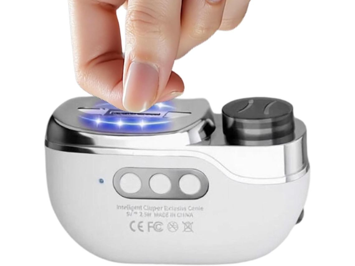 Cortador De Unhas Elétrico Automático, Ajustável Com 3 Velocidades | Cortador De Unhas