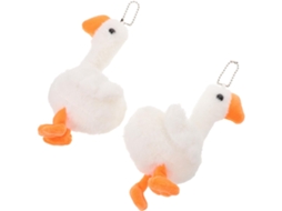 Chaveiro De Pelúcia Ganso, Lembrancinha Para Sacolas Brindes, 2