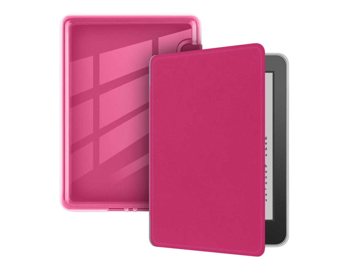 Capa Para Kindle Paperwhite 4 (6") 2018 Rosa Vermelha Cuich