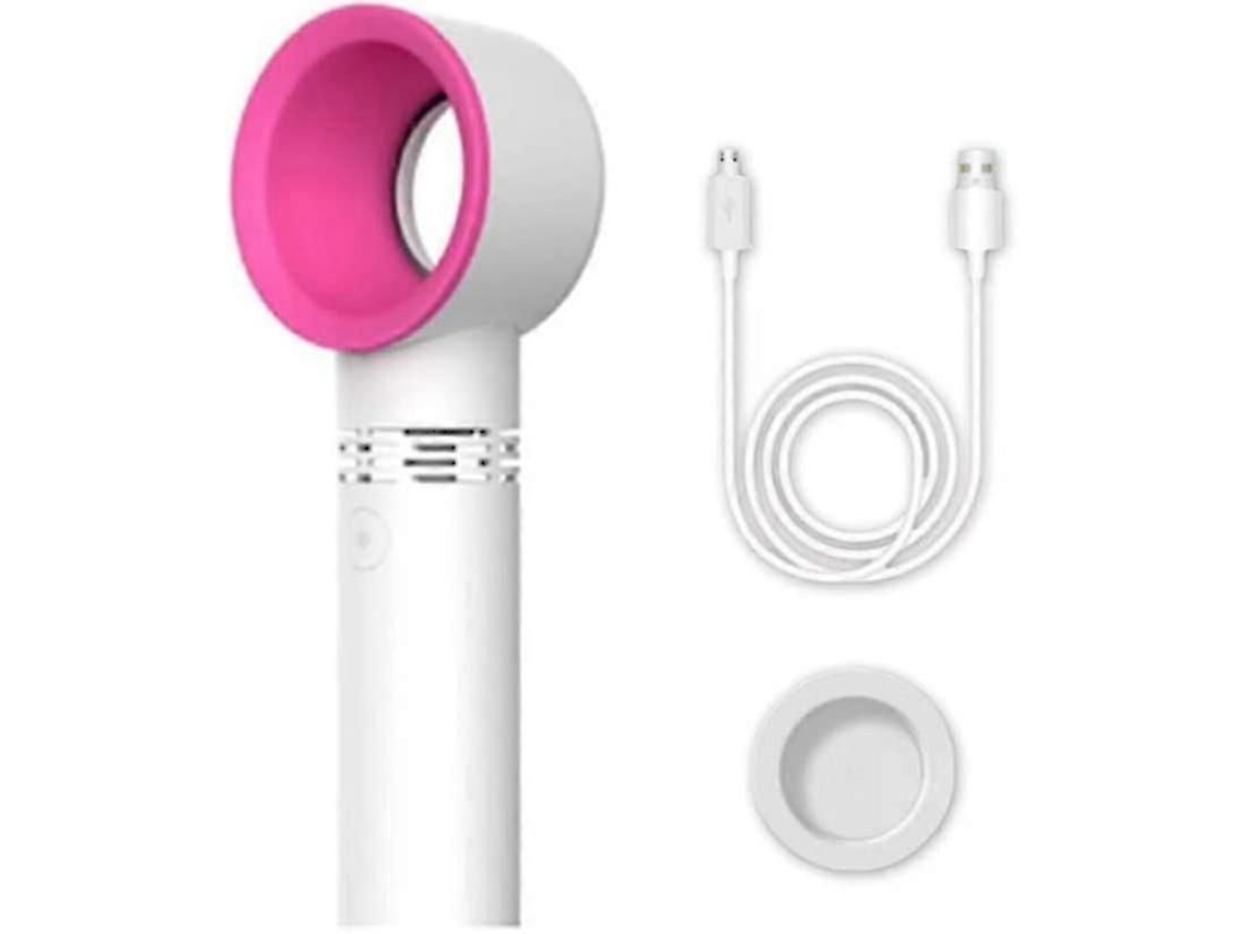 Mini Ventilador Portátil Recarregável Via Usb, Secador De Cílios, Mão Sem Hélices