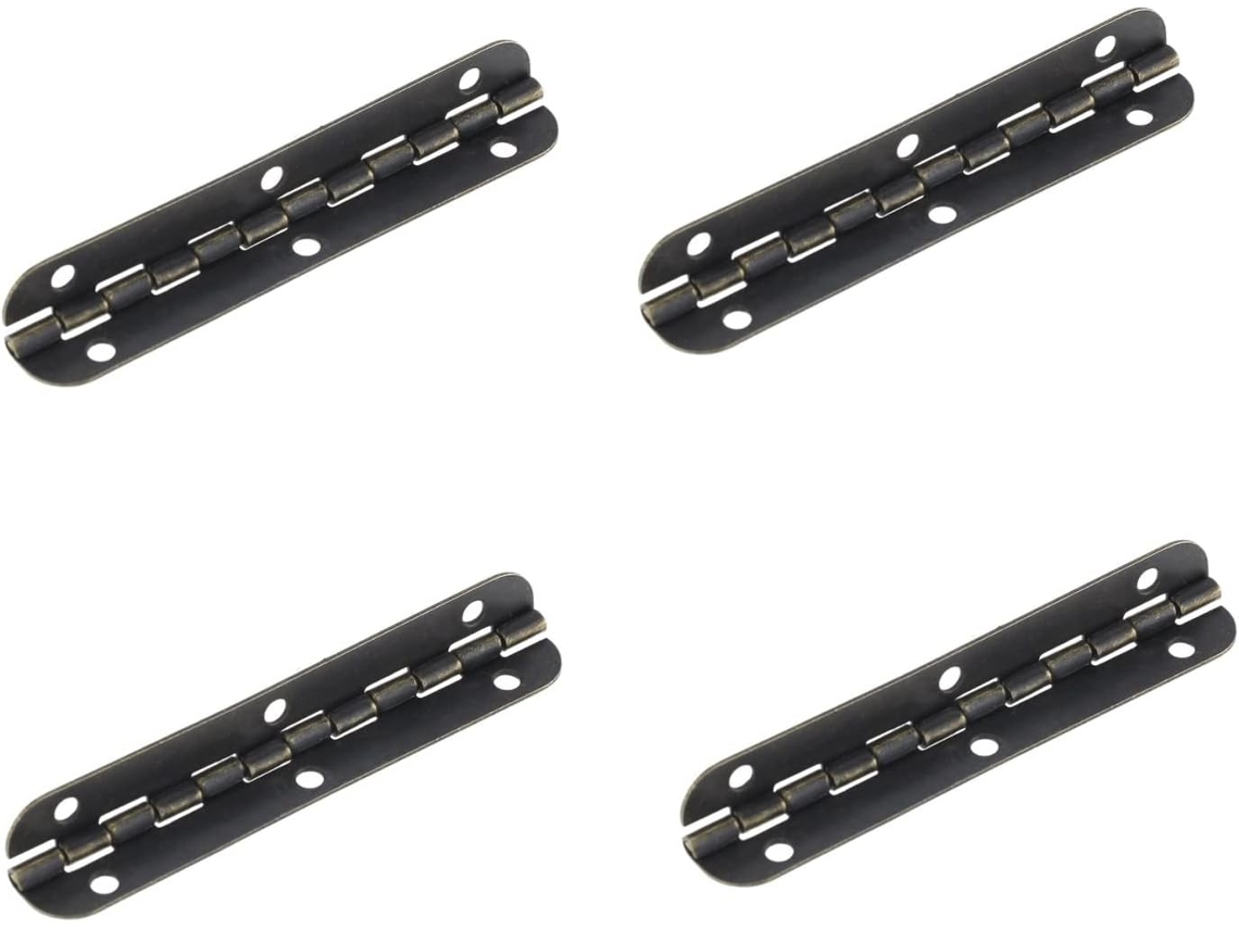 Conjunto De 4 Dobradiças Liga Metálica, Antiferrugem E À Prova D Água, Ideais Para Caixas, Portas, Armários, Guarda