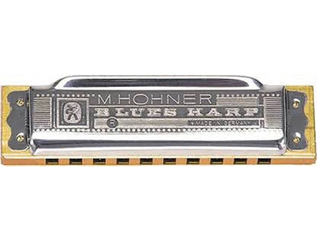 Harmónica  Blues Harp 532/20 BBX (Afinação: Bb - Latão e Madeira)