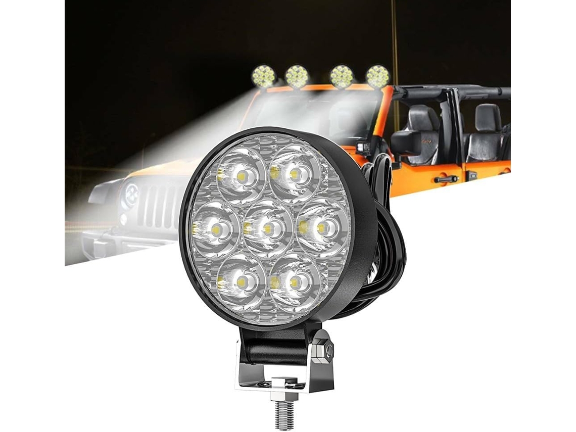 Refletor Led De 2,5 Polegadas E 21 W - Para Uso Prático E Funcional