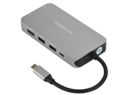 Dock Station Type C, Conversor Hdmi Vga, Hub Type C 10 Em 1, Adaptador Multifuncional Usb-c
