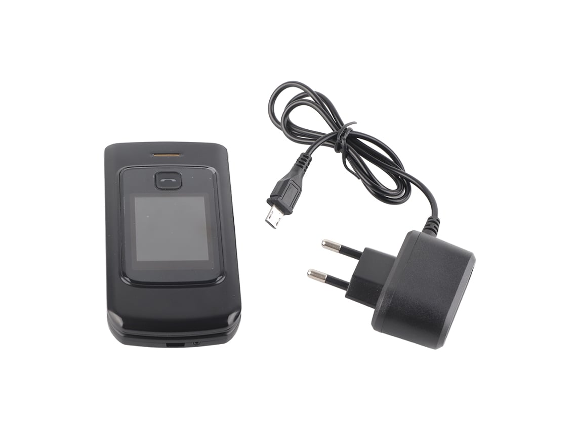 Telefone Clamshell EOOCOO (para Idosos, Duplo Sim e Duplo Standby)