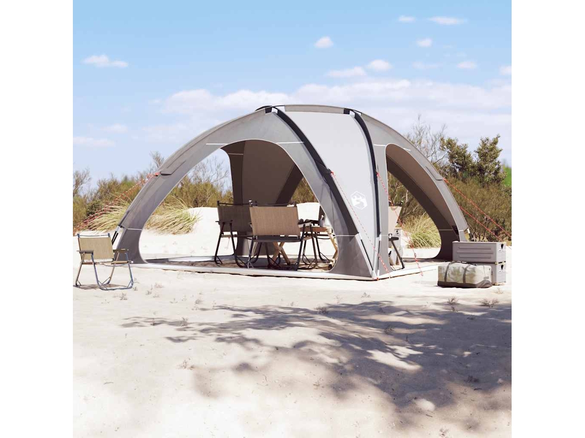 Vidaxl Tenda De Festas Impermeável Cinzento