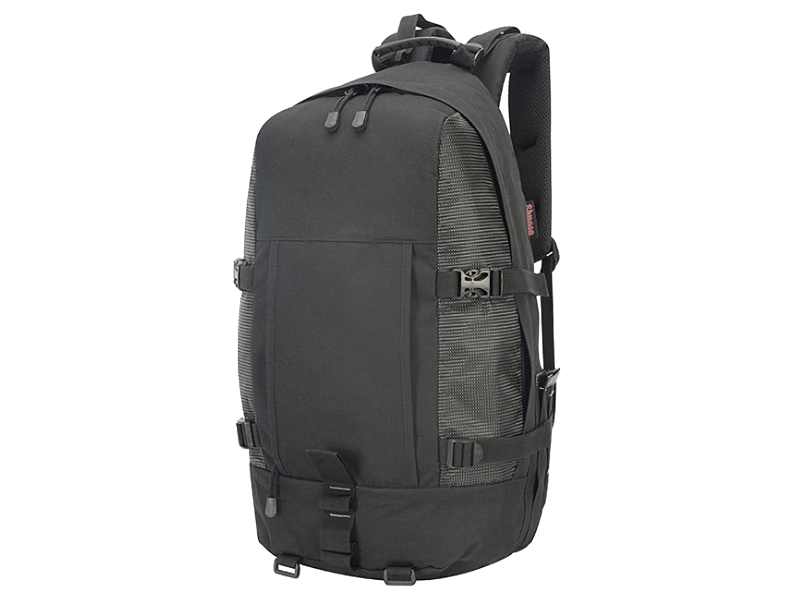 Mochila De Caminhada Shugon Gran Paradiso 35 (35 Litros) Tamanho Único Preta, Para Transporte E Organização Prática Dos Artigos Indicados