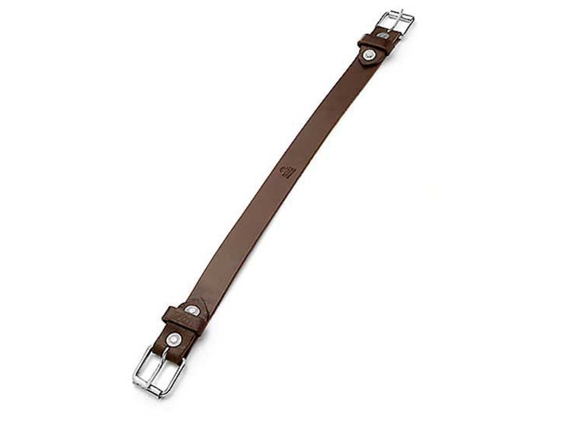 Cilha Traseira de Couro Texana Eco Castanho 30´´HH HISPANO HIPICA