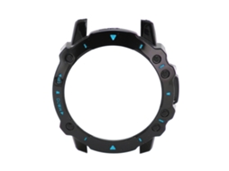 Capa Protetora Bumper para Amazfit Falcon Resistente a Impactos Full Cover Preto Azul