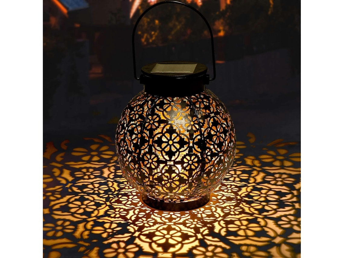 Rebe lâmpada de Jardim Solar Led Decorativa Exterior Impermeável Ip44 Sem Fio Recarregável para Exterior e Interior