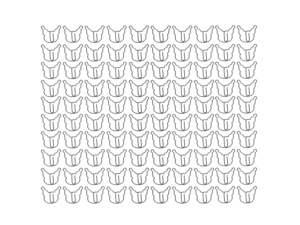 100 Clipes de Papel Pequenos, Antiaderentes e Leves com Desenhos Animados para Escritório, Escola, Uso Diário e Projetos DIY.