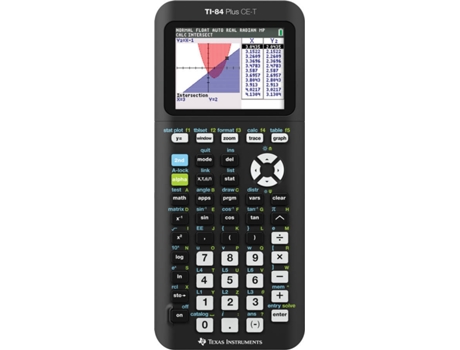 Calculadora Gráfica TI-84 PLUS CE-T, 10 Linhas por 26 Caracteres, Preto