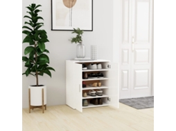 Sapateira 60x35x70 cm branca, derivados de madeira, DKD HOME DECOR