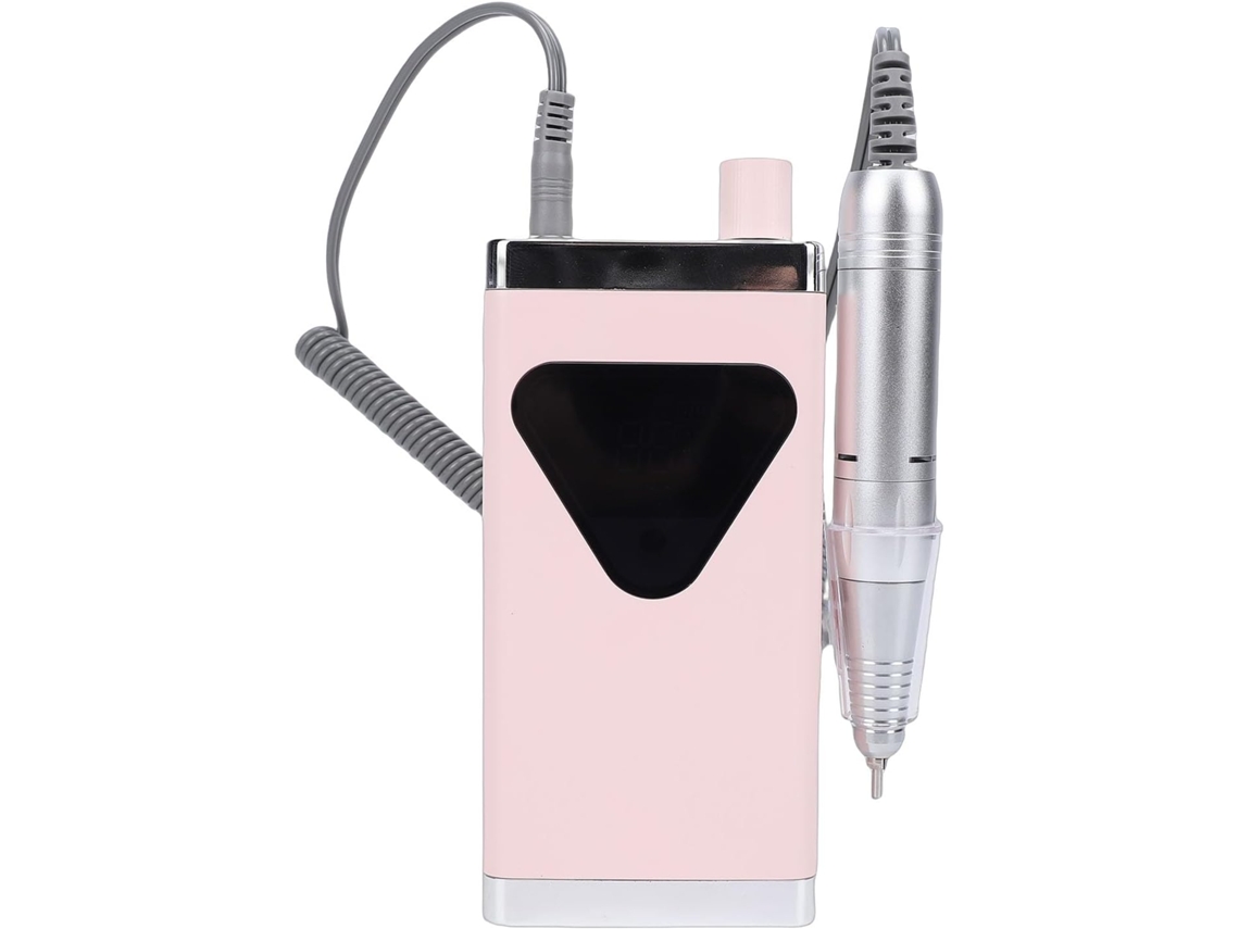 Lixadeira elétrica de unhas SFUSHOS, 45000 Rpm, potente, recarregável com tela