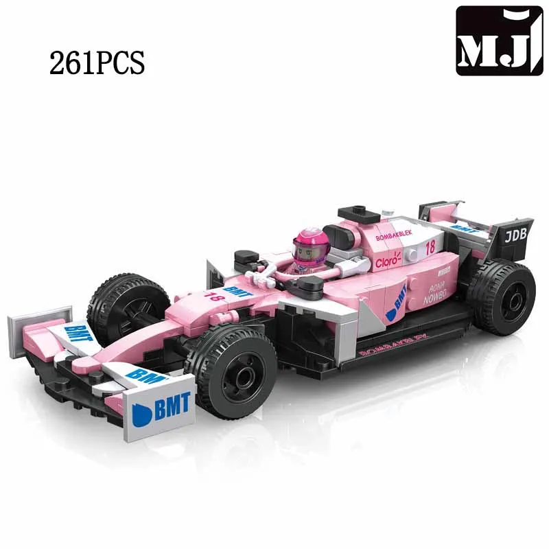 Conjunto De Blocos De Montar City Champion F1