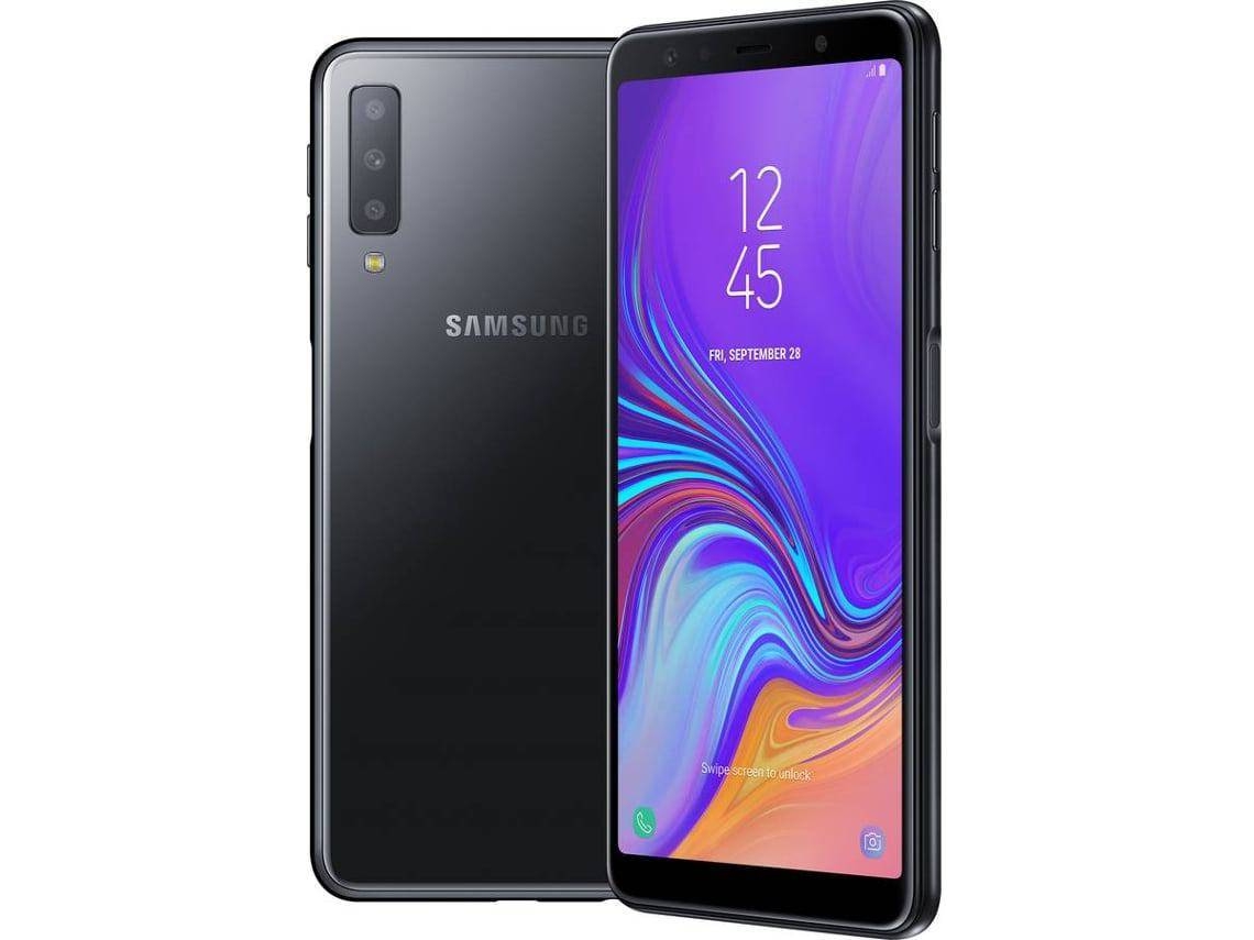Smartphone SAMSUNG Galaxy A7 (Outlet Caixa Aberta - 6'' - 4 GB - 64 GB - Preto)