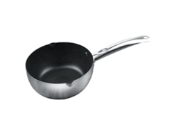 Panela de Aço Inox Japonesa S/MARCA com Bico de Vertido 18cm
