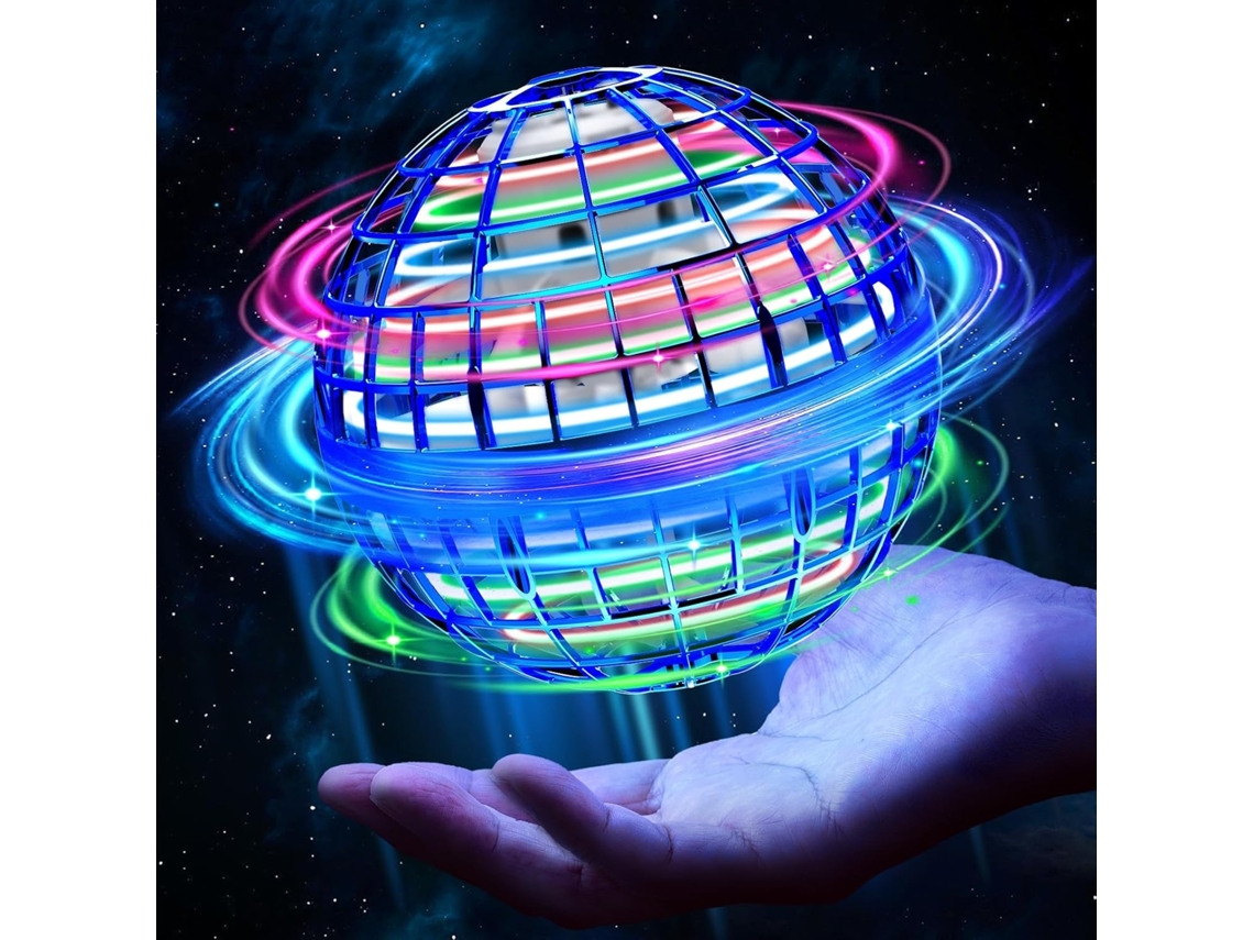 Tressino Bola Voadora E Flutuante Com Luzes Led