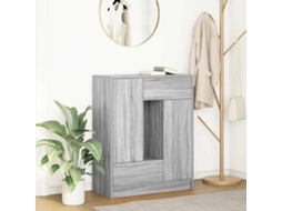 Vidaxl Aparador C/ Gavetas E Portas 73x31x90 Cm Sonoma Cinzento
