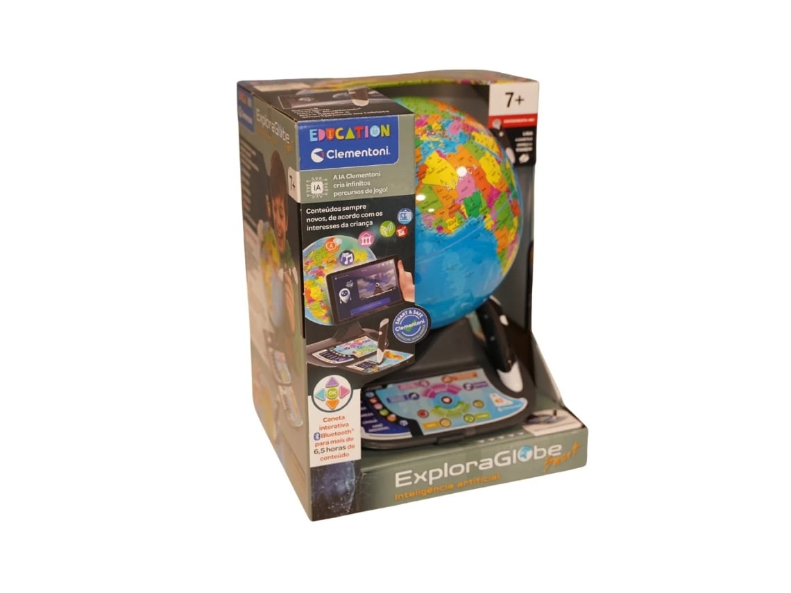 Clementoni - Globo Interativo Exploraglobe Smart