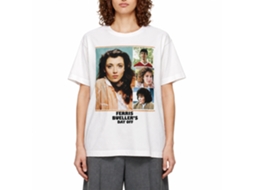 Rockinstone Ferris Bueller's Day Off Sloane Collage White Adult T-shirt Size:s
