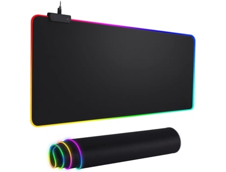 Mousepad Rgb Led Mouse Pad, Mouse Pad Grande, Led E Mouse Pad Grande CHRUI  (900*400*4Mm)