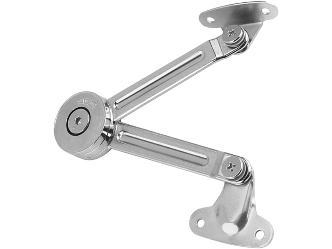 Haste Retrátil De Metal Em Liga Zinco Para Porta Armário, Portátil