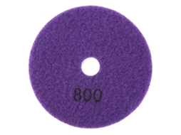 Disco de Polimento Diamante 4 polegadas para Granito, Mármore, Lixa Molhada 800
