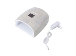 Lâmpada Uv Para Unhas Com Pedras Strass 66w 15600mah 33 Chips 4 Temporizadores Bandeja Removível Luz Led Plugue Eu 100‑240v