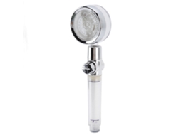 Chuveiro Led com Filtro, Mudança de Cor por Temperatura, Botão de Pausa, Alta Pressão