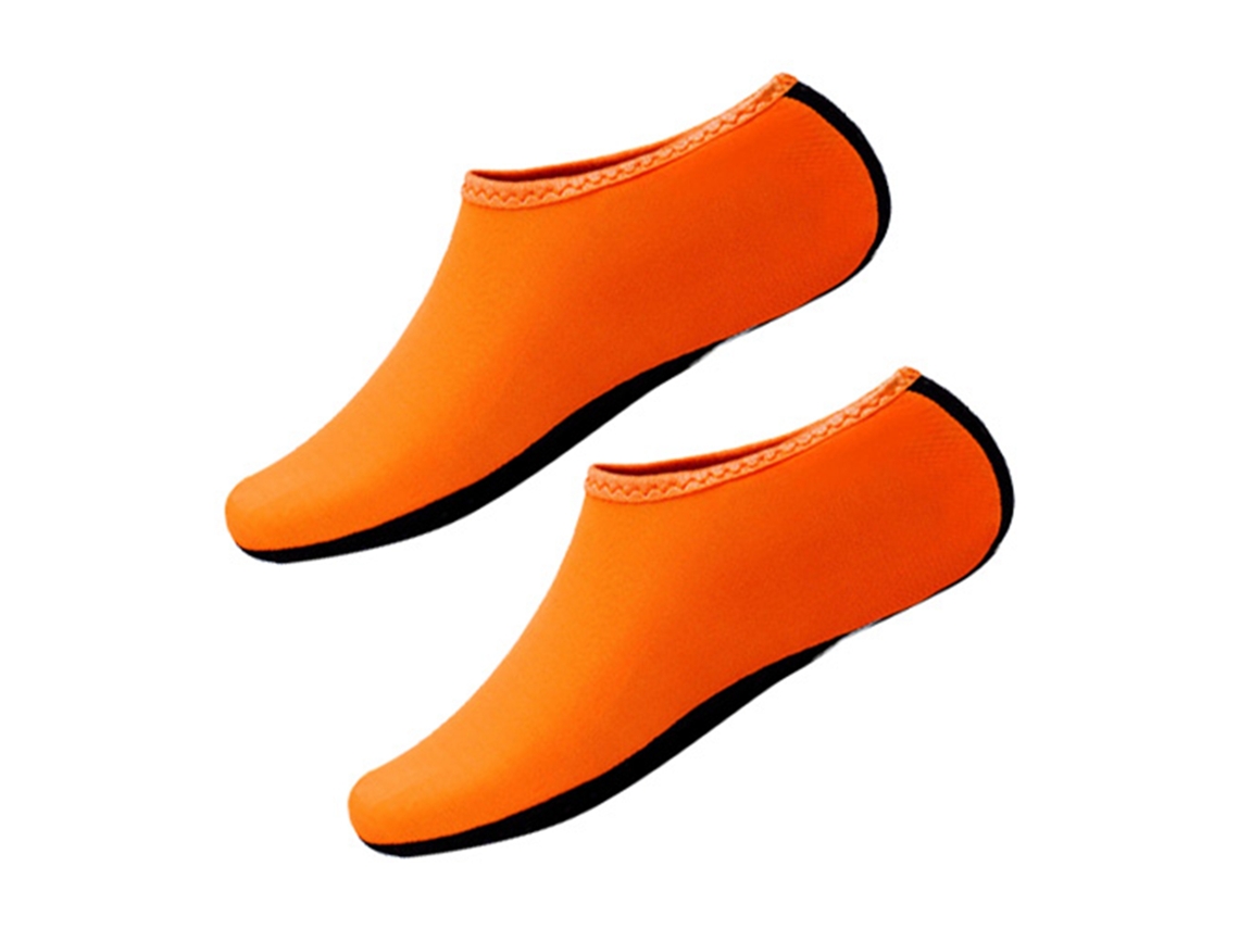 Sapatos de natação com meias de borracha neoprene antiderrapantes