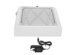 Aspirador de pó para unhas Rebe 40w, sucção potente, filtro removível, ideal para manicure e ferramentas de nail art.