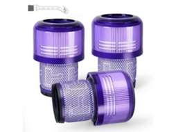 Filtros De Aspirador De Pó Para V15, Laváveis E Reutilizáveis, Modelos Dy-970013-02 E 970013-03. Substituição Do Filtro.