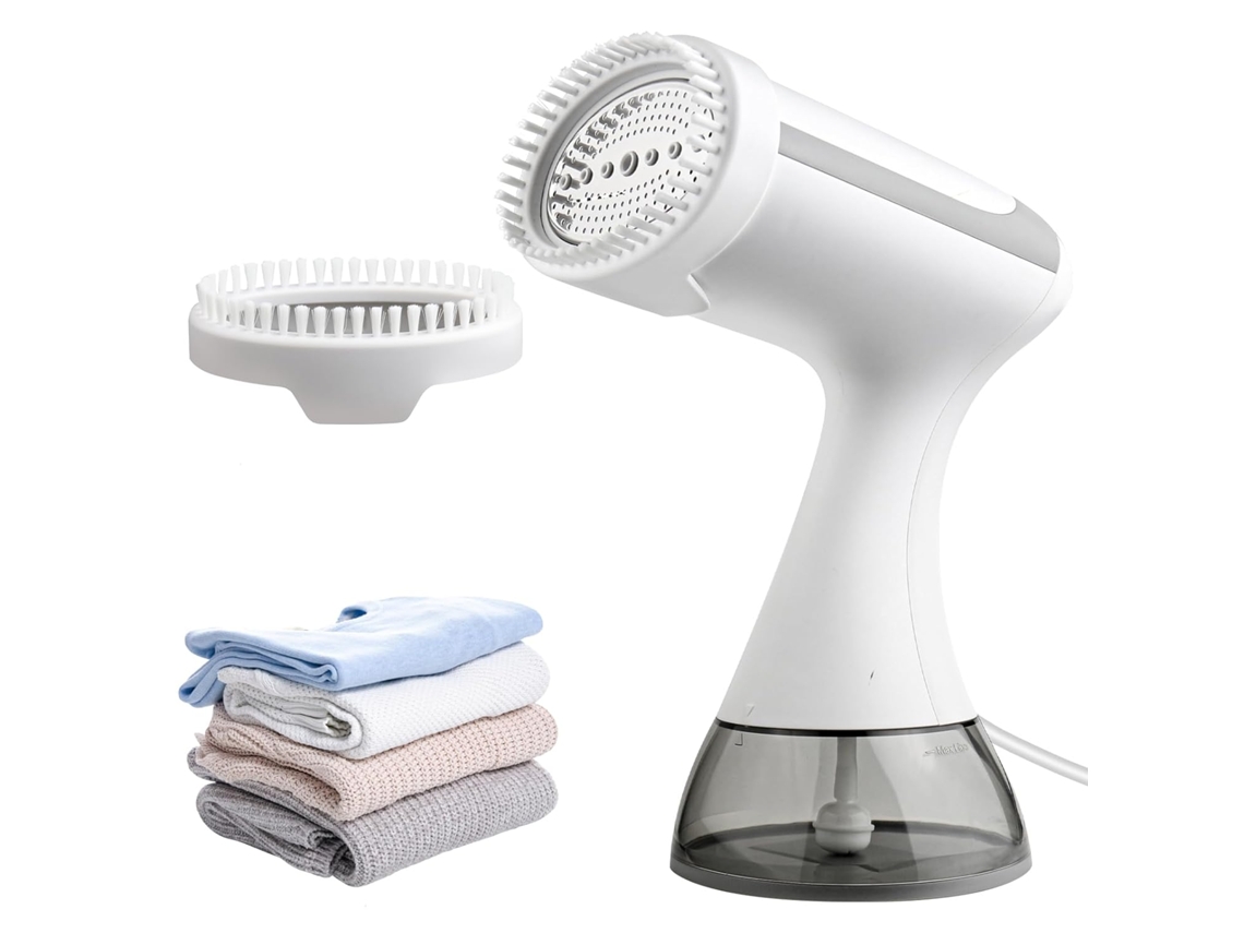 Vaporizador de roupas portátil Chrui, 1500 watts, aquecimento rápido, reservatório de água de 300 ml (branco)