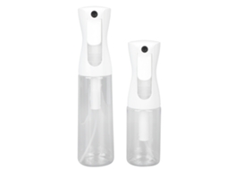 2 Pcs Frasco De Sprayer Multifuncional Vazio 300ml E 200ml Para Casa E Barbearia
