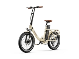 Bicicleta Elétrica Onesport Ot16 Com Pneus De 20", Motor De 250 W E Bateria De 48 V E 17 Ah