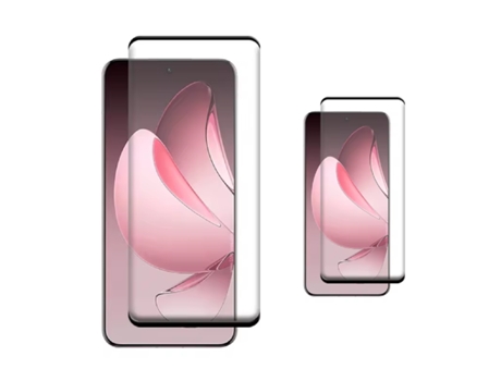 Película de Ecrã Strongglass Curvado para Oppo Oppo Reno13 Pro CAPASMART Vidro Transparente