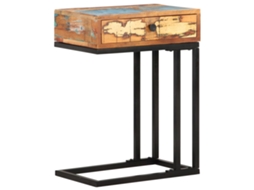 Side Table, Side Tables Vidaxl Multicolor Madeira (n/a)