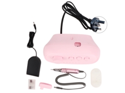 Taladro De Uñas Eléctrico Profesional 30000rpm Pulidora De Uñas Máquina De Manicura 220v Plug Uk Rosa