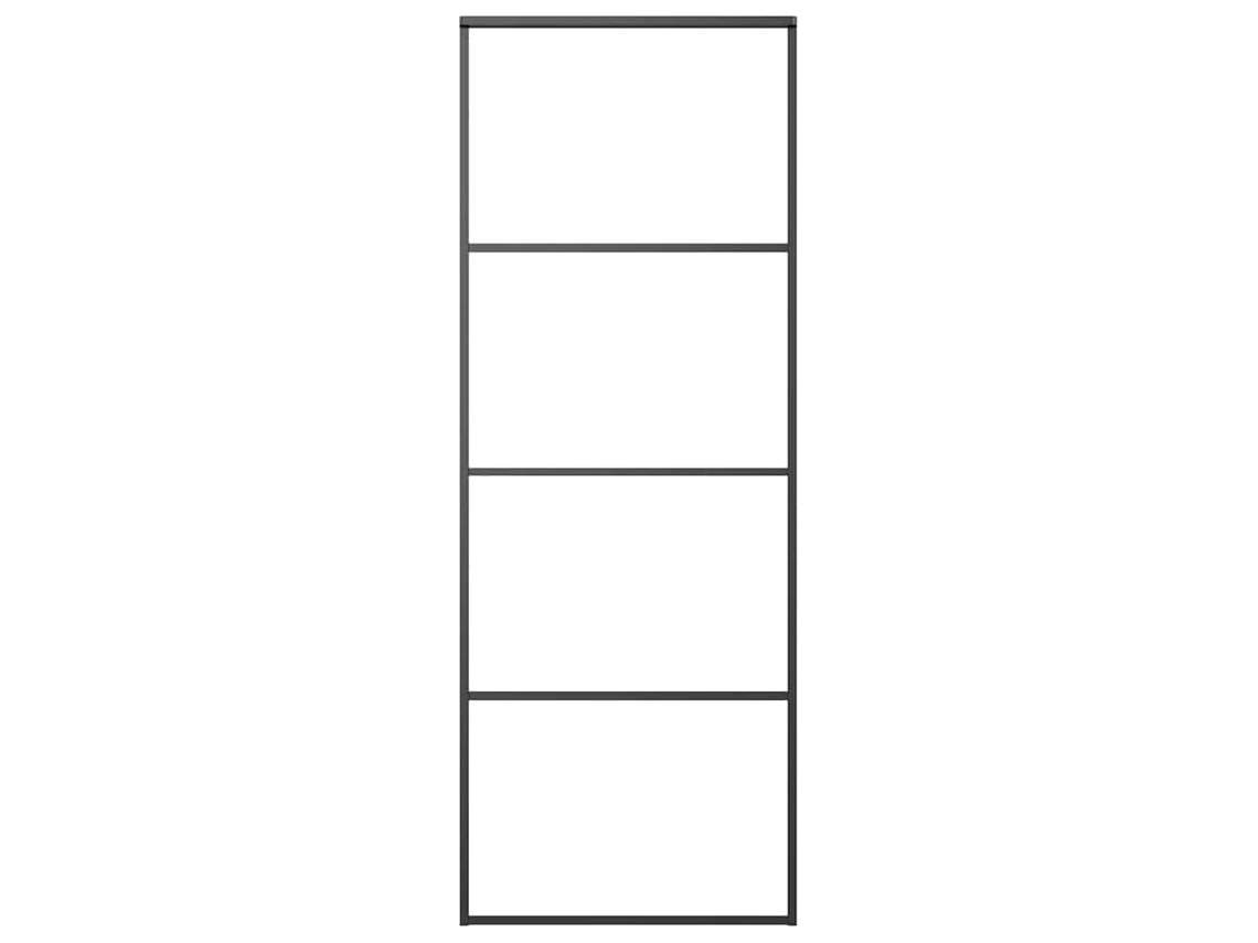 Aluminium Door, Aluminium Doors Vidaxl Preto Vidro (76 X 205 Cm)